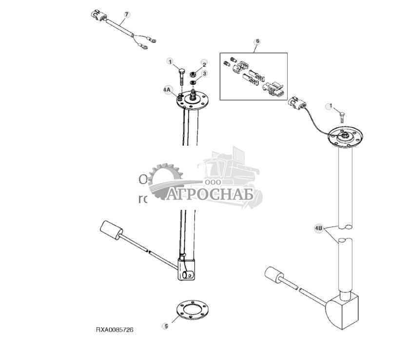 ДАТЧИК УРОВНЯ ТОПЛИВА 